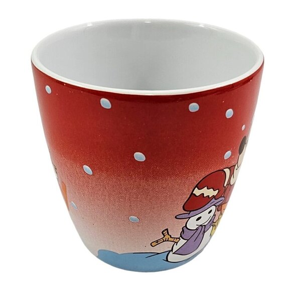 Disney Store Mickey Mouse Winter Wonderland 12 Oz Porcelain Coffee Tea Mug Cup - Picture 3 of 17